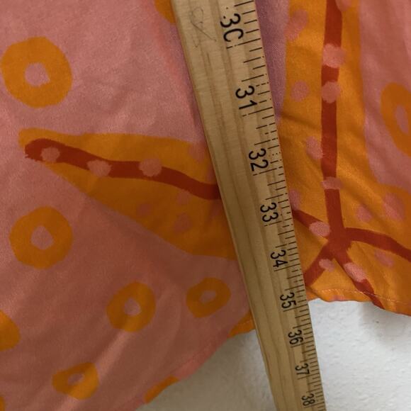 Farm Rio Under The Sea Bow Tie Cover Up Dress Starfish Cut Out Size M - Picture 5 of 8